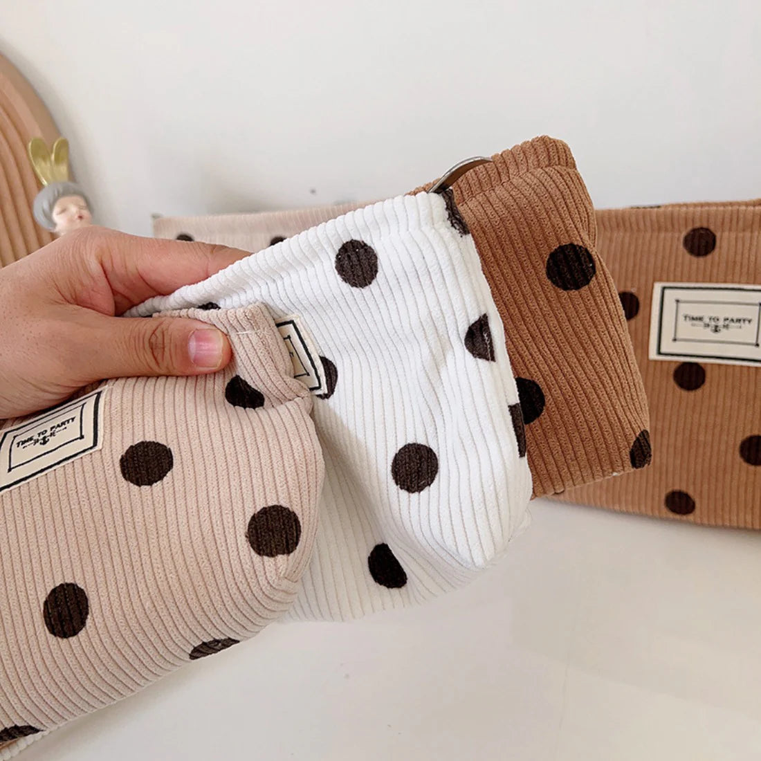 Vintage Polka Dot Bag