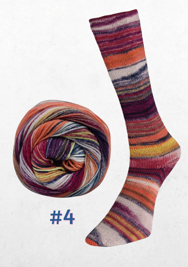 Eclectic Sock- 40% off, final sale. Discount reflected in cart.
