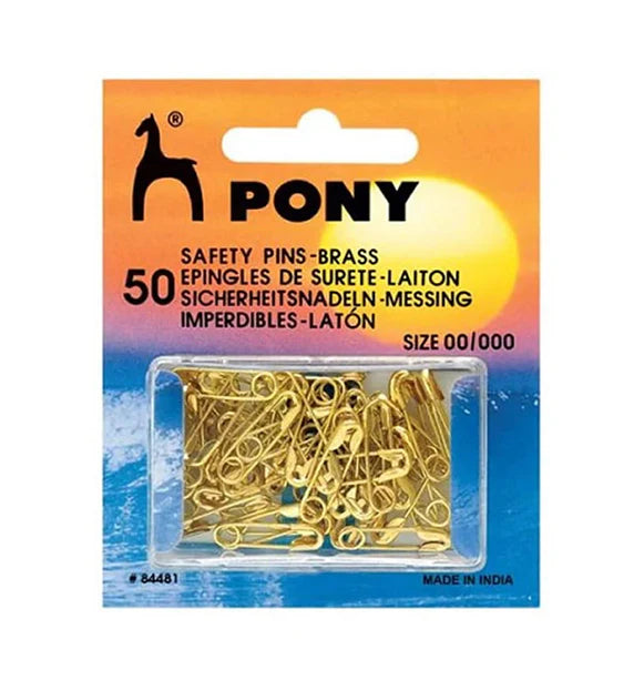 PONY SAFETY PINS