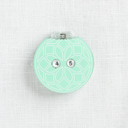 Mindful Teal Row Counter