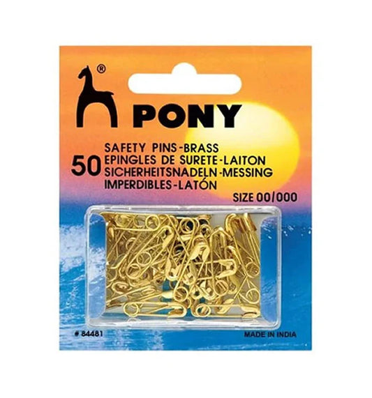 PONY SAFETY PINS
