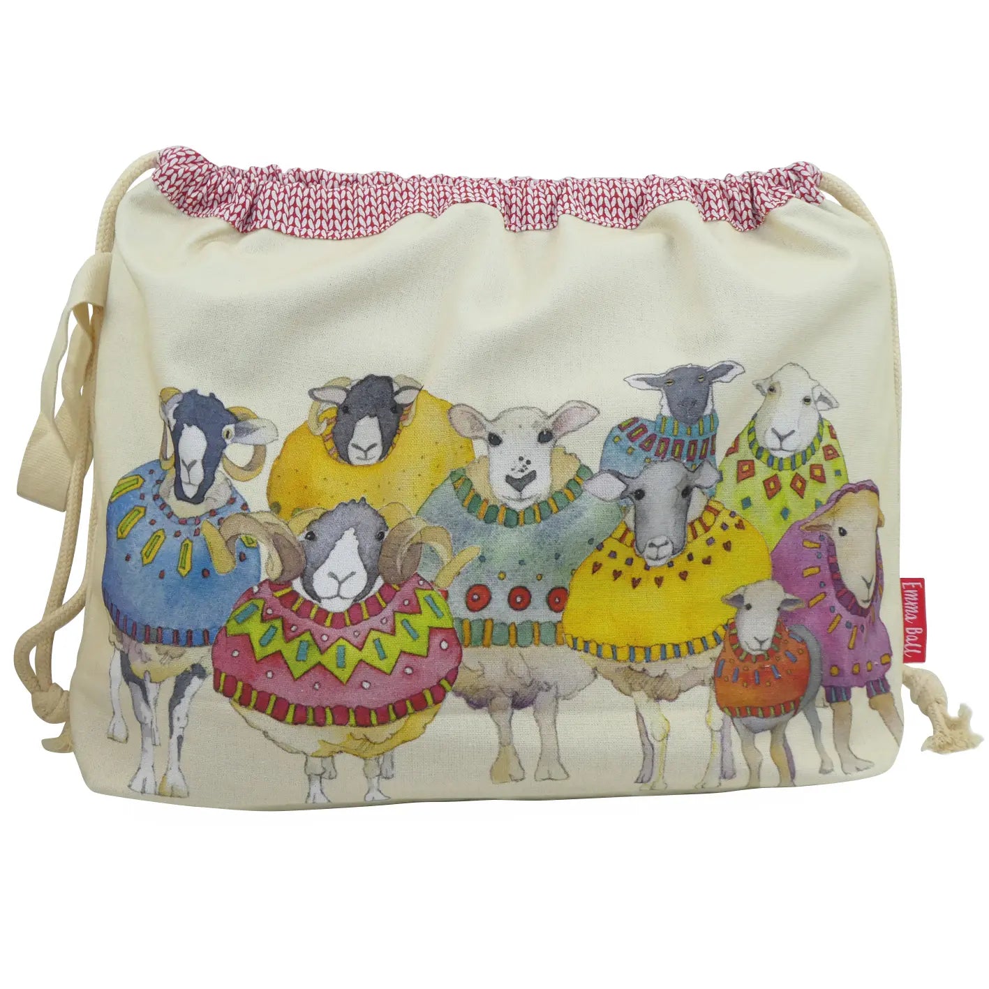 Emma Ball Drawstring Bag