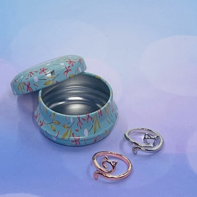 Tension Ring Tin Cat
