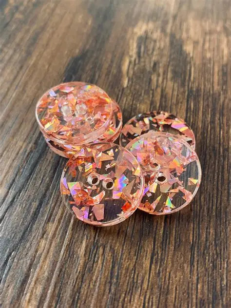Rose Gold Blake Buttons
