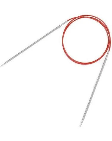 ChiaoGoo Fixed Circular Needles 9" Knit Red